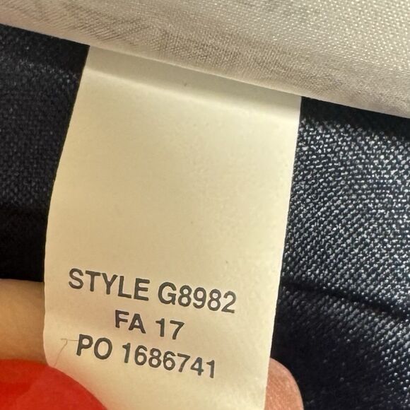 J. Crew Italian Stadium-Cloth Wool Toggle Duffle Coat Navy Size 10/ 12 G8982 - Picture 13 of 13